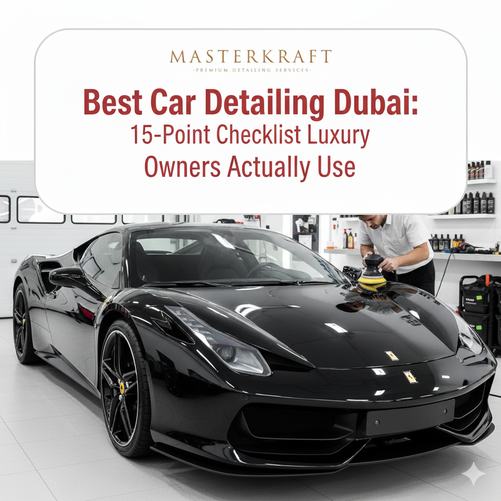 best car detailing in dubai